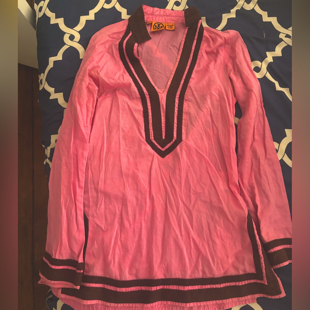 Tory Burch Linen Tunic